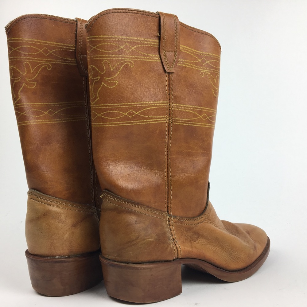 Vintage Authentic leather boots size 5.5/6